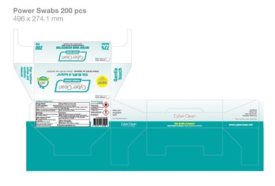 200 (Power Swabs 200pcs Box Op)